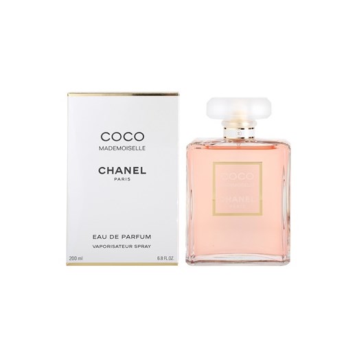 Chanel Coco Mademoiselle woda perfumowana dla kobiet 200 ml  + do każdego zamówienia upominek. iperfumy-pl rozowy damskie