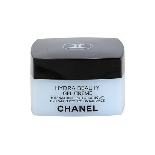 Chanel Hydra Beauty nawilżający krem w żelu do twarzy (Hydratoin Protection Radiance) 50 g + do każdego zamówienia upominek. iperfumy-pl czarny krem nawilżający