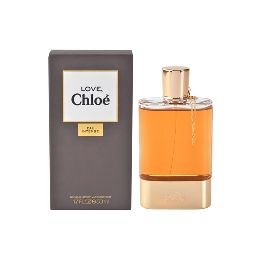 Chloé Love Intense woda perfumowana dla kobiet 50 ml  + do każdego zamówienia upominek. iperfumy-pl zolty damskie