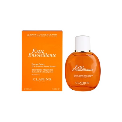 Clarins Eau Ensoleillante spray do ciała dla kobiet 100 ml  + do każdego zamówienia upominek. iperfumy-pl pomaranczowy damskie