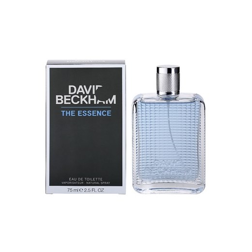 David Beckham The Essence woda toaletowa dla mężczyzn 75 ml + do każdego zamówienia upominek. iperfumy-pl niebieski męskie