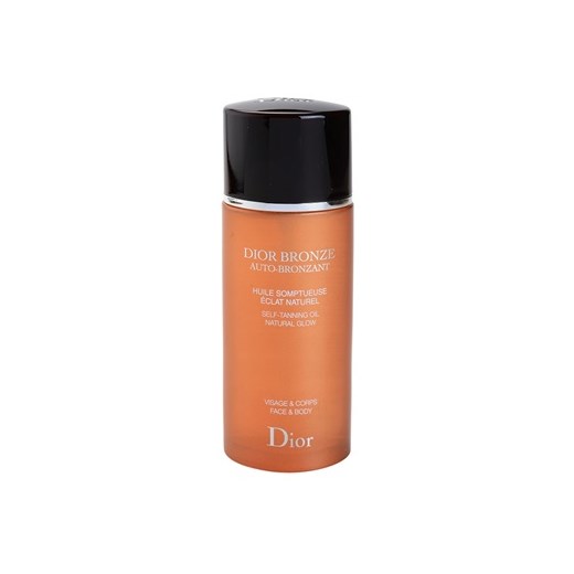 Dior Dior Bronze Auto-Bronzant olejek samoopalający do twarzy i ciała (Self-Tanning Oil Natural Glow) 100 ml + do każdego zamówienia upominek. iperfumy-pl pomaranczowy