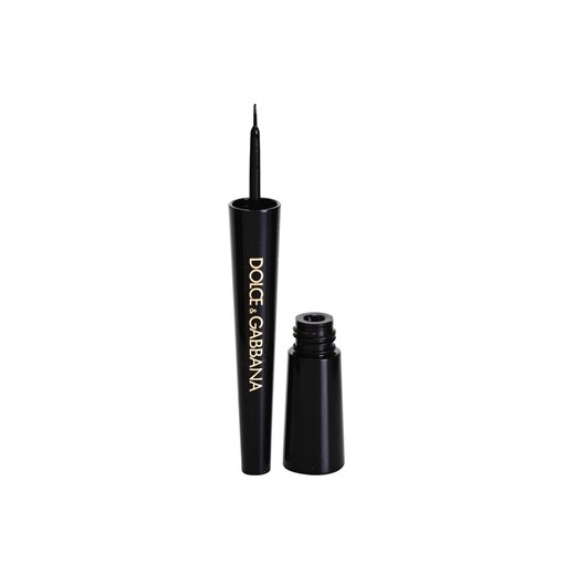 Dolce & Gabbana Glam Liner eyeliner odcień No. 1 Black Intense (Intense Liquid Eyeliner) 2,45 ml + do każdego zamówienia upominek. iperfumy-pl czarny glamour