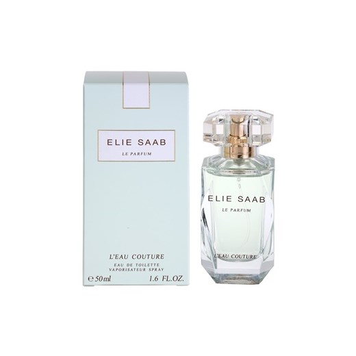 Elie Saab Le Parfum L'Eau Couture woda toaletowa dla kobiet 50 ml  + do każdego zamówienia upominek. iperfumy-pl szary damskie