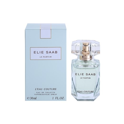 Elie Saab Le Parfum L'Eau Couture woda toaletowa dla kobiet 30 ml  + do każdego zamówienia upominek. iperfumy-pl niebieski damskie