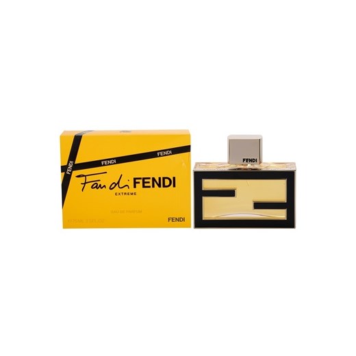 Fendi Fan di Fendi Extreme woda perfumowana dla kobiet 75 ml  + do każdego zamówienia upominek. iperfumy-pl zolty damskie