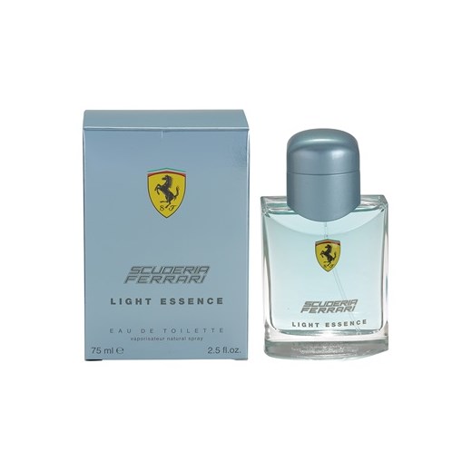 Ferrari Scuderia Light Essence woda toaletowa dla mężczyzn 75 ml  + do każdego zamówienia upominek. iperfumy-pl szary męskie