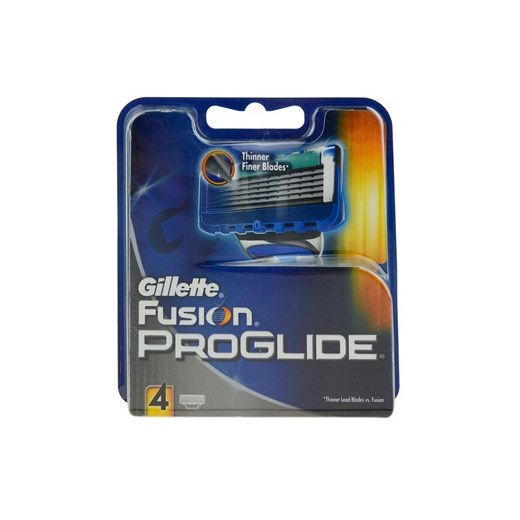 Gillette Fusion Proglide zapasowe ostrza 4 szt. (Spare Blades) 4 szt. + do każdego zamówienia upominek. iperfumy-pl granatowy 