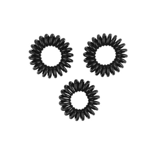 InvisiBobble Traceless Hair Ring gumka do włosów 3 szt. odcień Black (Hair Rings) + do każdego zamówienia upominek. iperfumy-pl bialy jesień