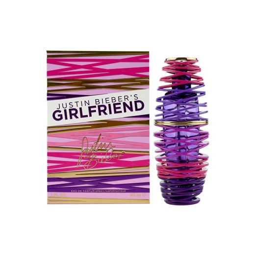 Justin Bieber Girlfriend woda perfumowana dla kobiet 30 ml  + do każdego zamówienia upominek. iperfumy-pl rozowy damskie