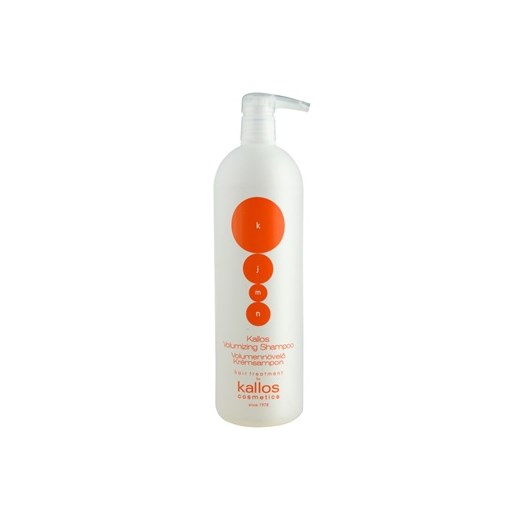 Kallos KJMN szampon do zwiększenia objętości (Volumizing Shampoo) 1000 ml + do każdego zamówienia upominek. iperfumy-pl zielony 