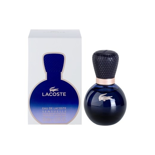 Lacoste Eau De Lacoste Sensuelle woda perfumowana dla kobiet 30 ml  + do każdego zamówienia upominek. iperfumy-pl niebieski damskie