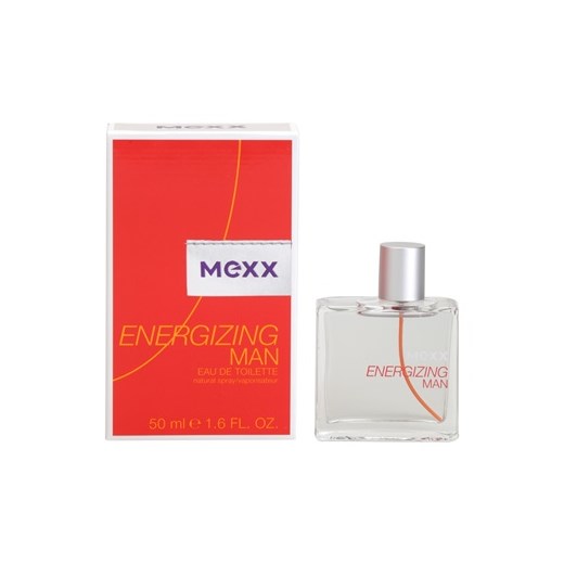 Mexx Energizing Man woda toaletowa dla mężczyzn 50 ml  + do każdego zamówienia upominek. iperfumy-pl pomaranczowy męskie