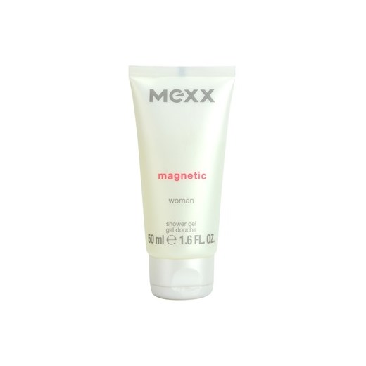Mexx Magnetic Woman żel pod prysznic tester dla kobiet 50 ml  + do każdego zamówienia upominek. iperfumy-pl bezowy damskie