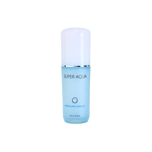 Missha Super Aqua esencja nawilżająca do skóry z problemami (Water Supply Essence) 40 ml + do każdego zamówienia upominek. iperfumy-pl niebieski skóra