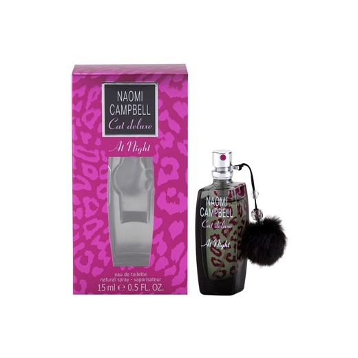 Naomi Campbell Cat deluxe At Night woda toaletowa dla kobiet 15 ml  + do każdego zamówienia upominek. iperfumy-pl rozowy damskie