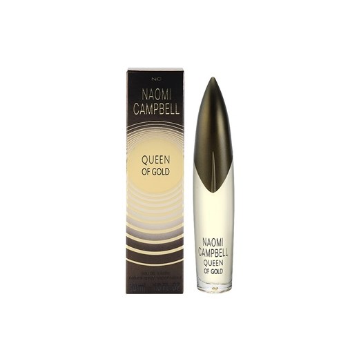 Naomi Campbell Queen of Gold woda toaletowa dla kobiet 30 ml  + do każdego zamówienia upominek. iperfumy-pl bezowy damskie