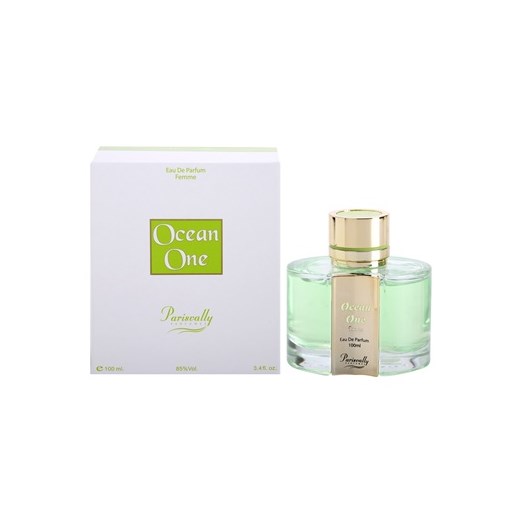Parisvally Ocean One Femme woda perfumowana dla kobiet 100 ml  + do każdego zamówienia upominek. iperfumy-pl szary damskie