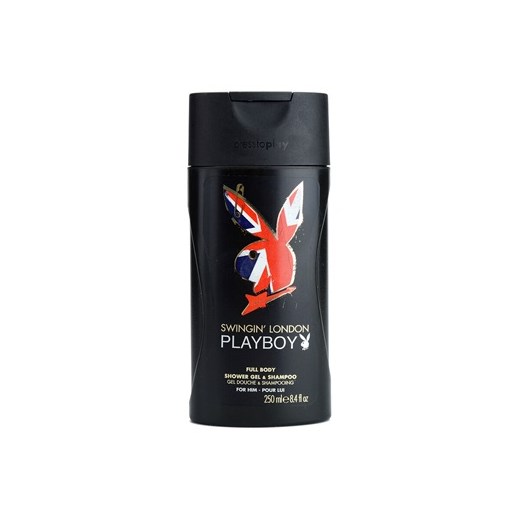 Playboy London żel pod prysznic dla mężczyzn 250 ml  + do każdego zamówienia upominek. iperfumy-pl czarny męskie