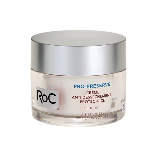 RoC Pro-Preserve krem ochronny do skóry suchej (Anti-Dryness Protecting Cream Rich) 50 ml + do każdego zamówienia upominek. iperfumy-pl szary ochronny