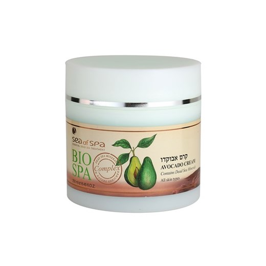 Sea of Spa Bio Spa krem do ciała z awokado (Avocado Cream For All Skin Types) 250 ml + do każdego zamówienia upominek. iperfumy-pl bezowy 