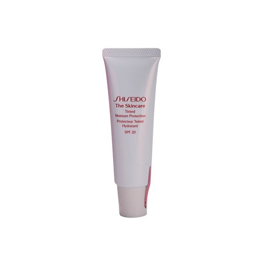 Shiseido The Skincare nawilżający krem na dzień tonujący odcień 1 Light SPF 20 (Tinted Moisture Protection) 50 ml + do każdego zamówienia upominek. iperfumy-pl szary krem nawilżający