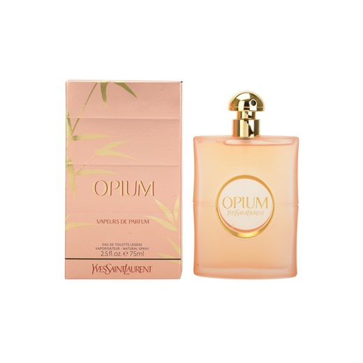 Yves Saint Laurent Opium Vapeurs de Parfum woda toaletowa dla kobiet 75 ml  + do każdego zamówienia upominek. iperfumy-pl bezowy damskie