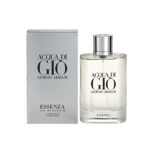 Armani Acqua di Gio Essenza woda perfumowana dla mężczyzn 125 ml  + do każdego zamówienia upominek. iperfumy-pl szary męskie