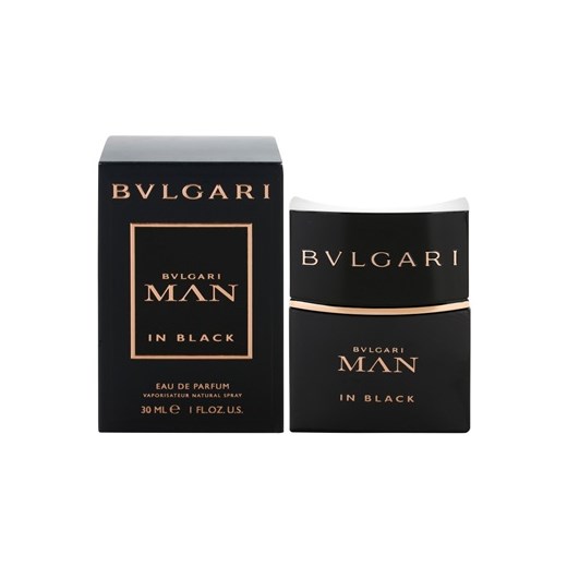 Bvlgari Man In Black woda perfumowana dla mężczyzn 30 ml  + do każdego zamówienia upominek. iperfumy-pl czarny męskie