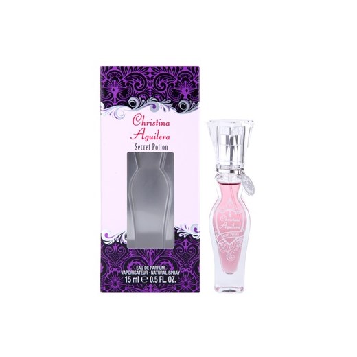 Christina Aguilera Secret Potion woda perfumowana dla kobiet 15 ml  + do każdego zamówienia upominek. iperfumy-pl granatowy damskie
