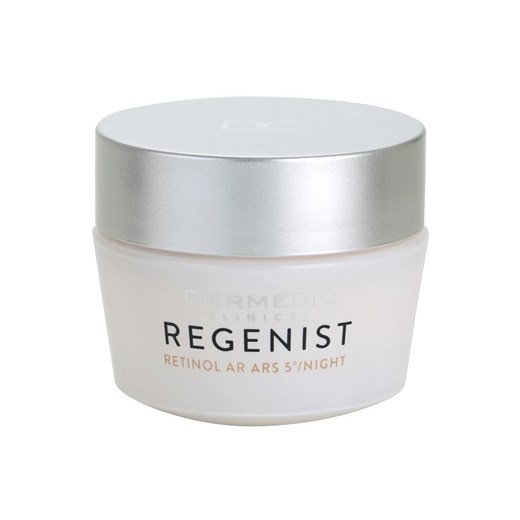 Dermedic Regenist ARS 5° Retinol AR intensywnie odnawiający krem na noc 50 g + do każdego zamówienia upominek. iperfumy-pl szary 