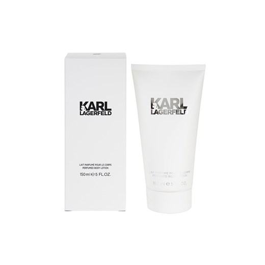 Karl Lagerfeld Karl Lagerfeld for Her mleczko do ciała dla kobiet 150 ml  + do każdego zamówienia upominek. iperfumy-pl szary damskie