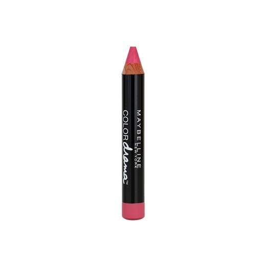Maybelline Color Drama szminka 
w pisaku odcień 130 Love My Pink (Intensive Velvet Lip Pencil) 2 g + do każdego zamówienia upominek. iperfumy-pl czarny 