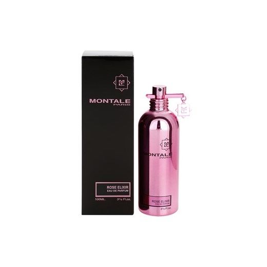 Montale Rose Elixir woda perfumowana dla kobiet 100 ml  + do każdego zamówienia upominek. iperfumy-pl czarny damskie