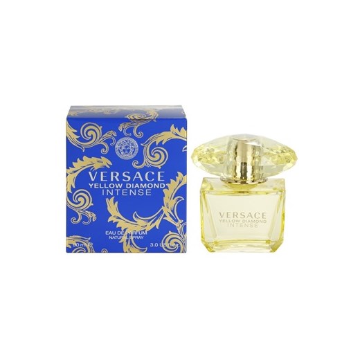 Versace Yellow Diamond Intense woda perfumowana dla kobiet 90 ml  + do każdego zamówienia upominek. iperfumy-pl niebieski damskie