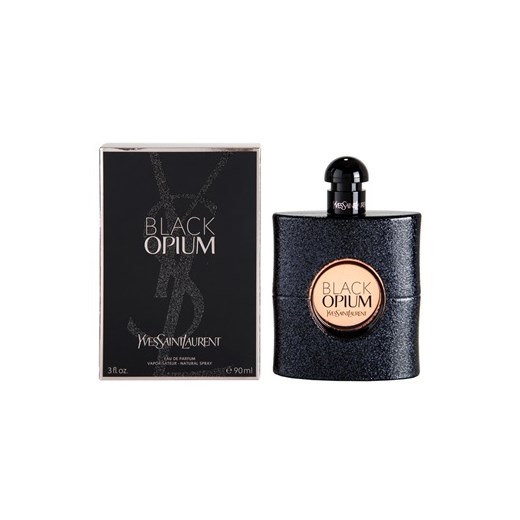 Yves Saint Laurent Black Opium woda perfumowana dla kobiet 90 ml  + do każdego zamówienia upominek. iperfumy-pl czarny damskie