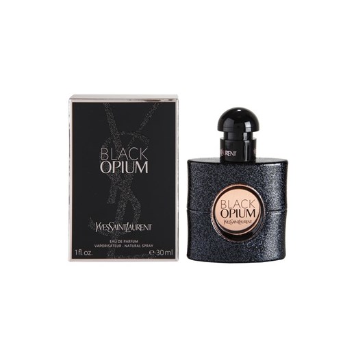 Yves Saint Laurent Black Opium woda perfumowana dla kobiet 30 ml  + do każdego zamówienia upominek. iperfumy-pl czarny damskie