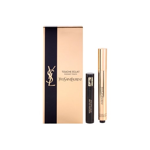 Yves Saint Laurent Touche Éclat zestaw kosmetyków III.  + do każdego zamówienia upominek. iperfumy-pl zolty 