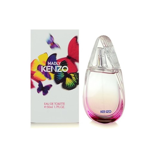 Kenzo Madly Kenzo woda toaletowa dla kobiet 50 ml  + do każdego zamówienia upominek. iperfumy-pl szary damskie