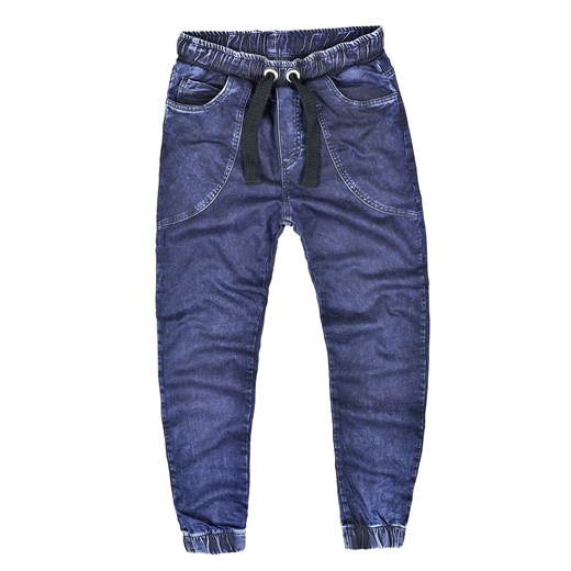 JOGGERY JEANSOWE - TJ11 risardi niebieski jeans