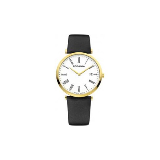Zegarek męski Rodania - 2505632 - GWARANCJA ORYGINALNOŚCI - DOSTAWA DHL GRATIS - GRAWER - RATY 0% swiss bialy klasyczny