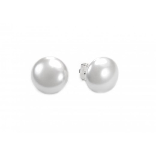 Klipsy perłowe białe kiara-sztuczna-bizuteria-jablonex szary perły