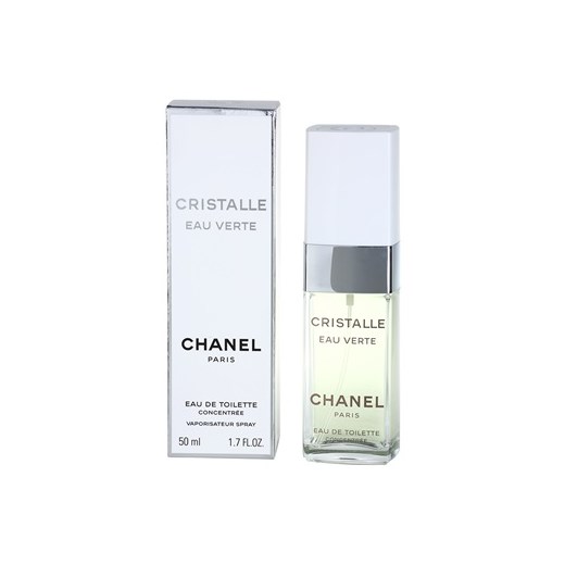 Chanel Cristalle Eau Verte Concentrée woda toaletowa dla kobiet 50 ml  + do każdego zamówienia upominek. iperfumy-pl bialy damskie