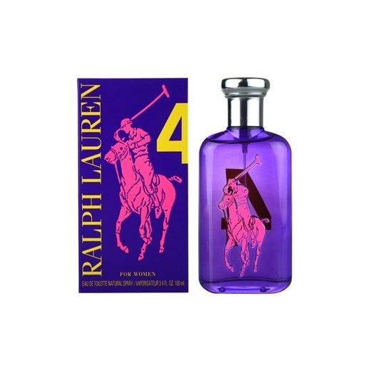 Ralph Lauren The Big Pony Woman 4 Purple woda toaletowa dla kobiet 100 ml  + do każdego zamówienia upominek. iperfumy-pl fioletowy damskie