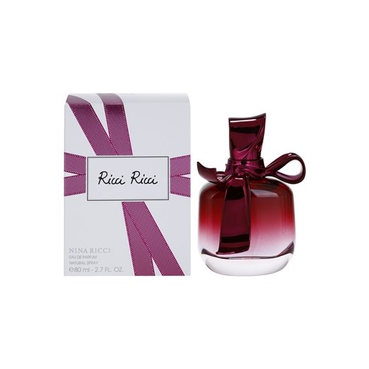 Nina Ricci Ricci Ricci woda perfumowana dla kobiet 80 ml  + do każdego zamówienia upominek. iperfumy-pl szary damskie