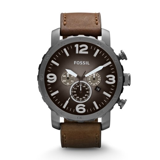FOSSIL NATE JR-1424 time-trend czarny elegancki