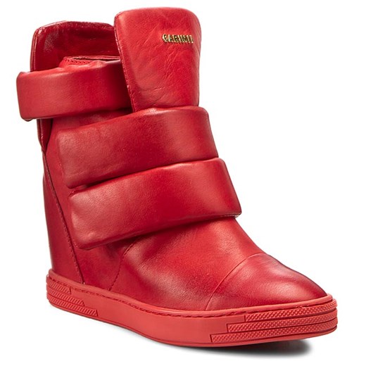 Sneakersy CARINII - B3493 Rossa eobuwie-pl czerwony jesień