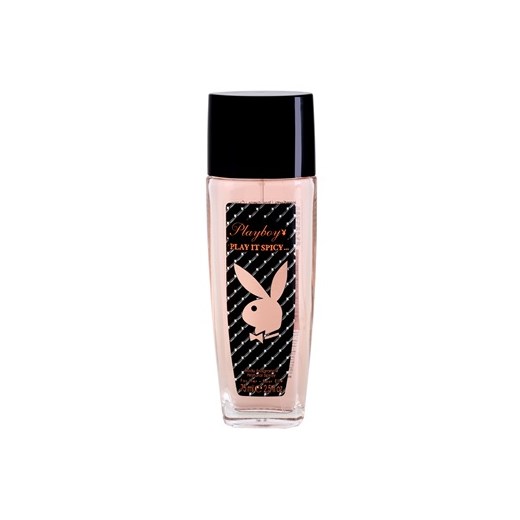 Playboy Play It Spicy dezodorant z atomizerem dla kobiet 75 ml + do każdego zamówienia upominek. iperfumy-pl czarny damskie