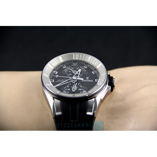 Zegarek Męski FESTINA F16611/4 Sport Multifunction - 16611/4 otozegarki szary Zegarki męskie