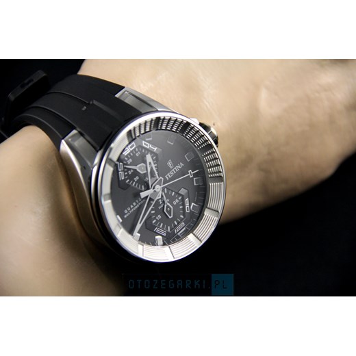 Zegarek Męski FESTINA F16611/4 Sport Multifunction - 16611/4 otozegarki bezowy Zegarki męskie
